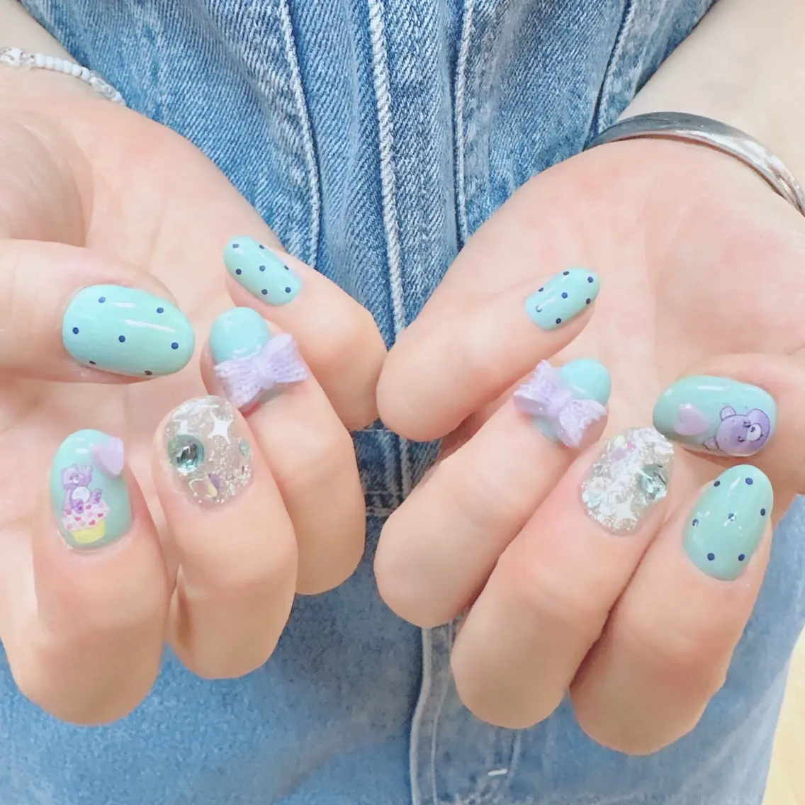 ネイル 持ち込み ハンドネイル Nail macalicaのネイルデザイン