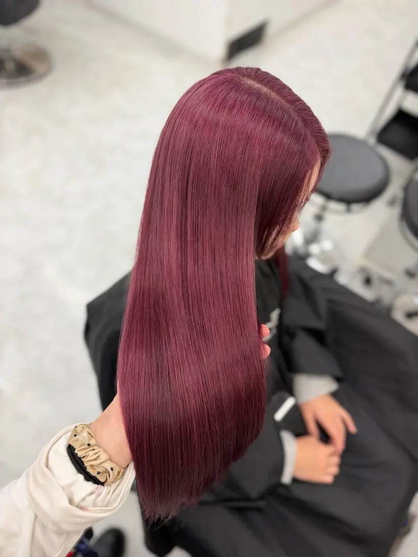 ロング カラー ヘアアレンジ カット ヘアカラー トリートメント 透明感カラー🎀 Anju/渋谷🎀のヘアスタイル