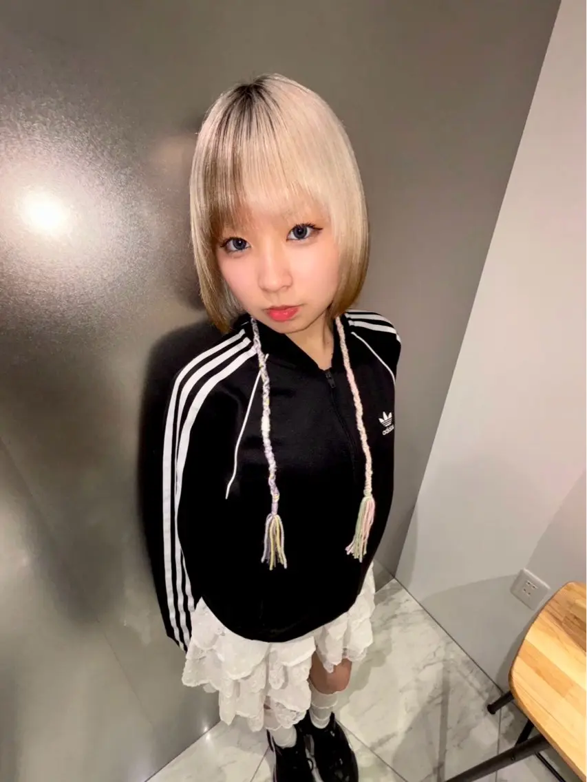 ショート カラー ヘアアレンジ ⭐︎似合わせカラー /レイヤー✩momoのヘアスタイル