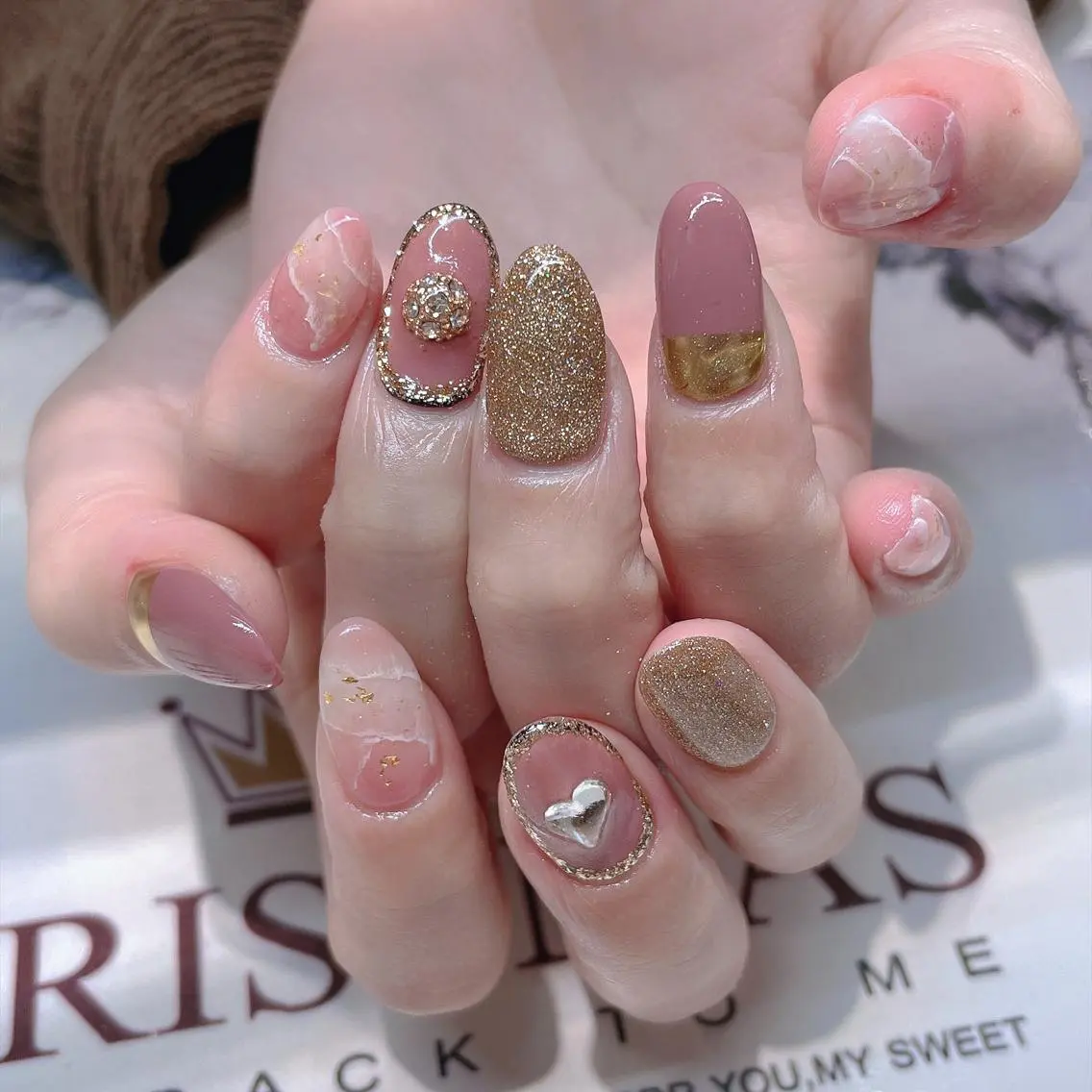 ネイル 長さだし専門店 M2　rikaのネイルデザイン