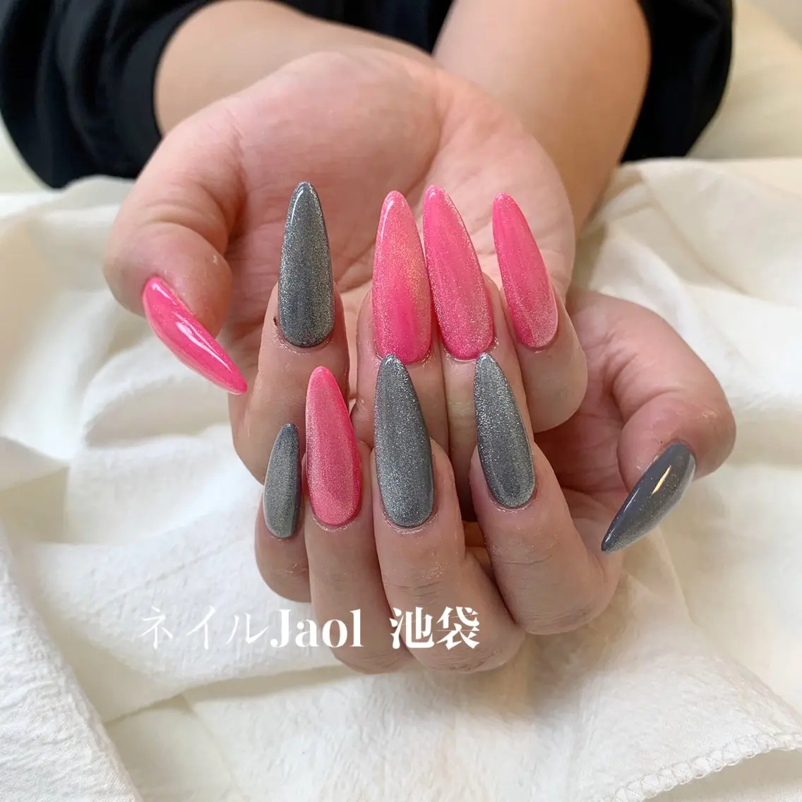 ロング ネイルJaol 池袋のネイルデザイン