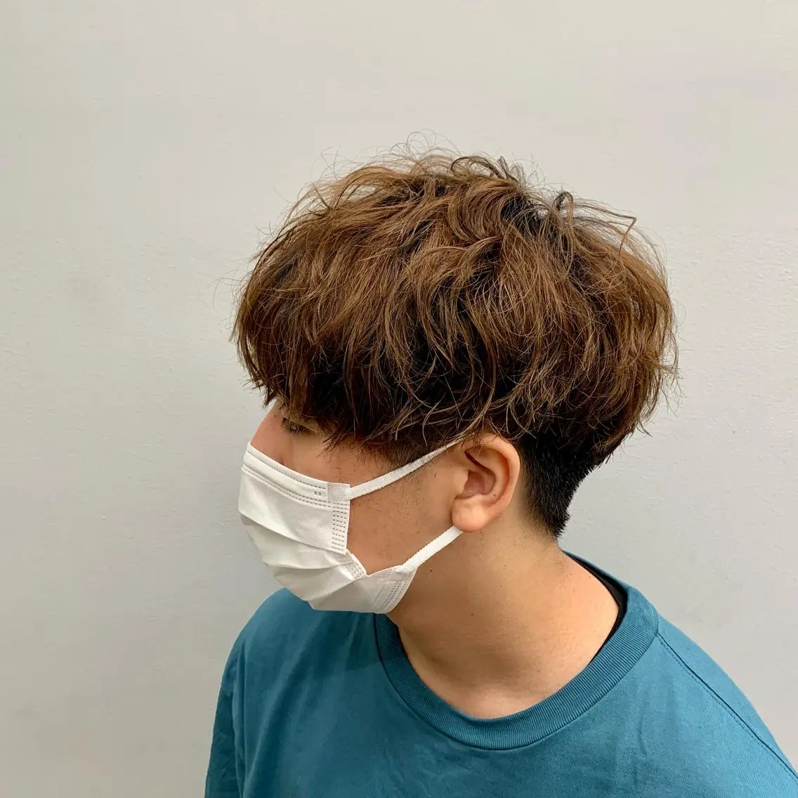 メンズ カルマパーマ メンズパーマ メンズ特化美容師/ 新井　洸太のヘアスタイル