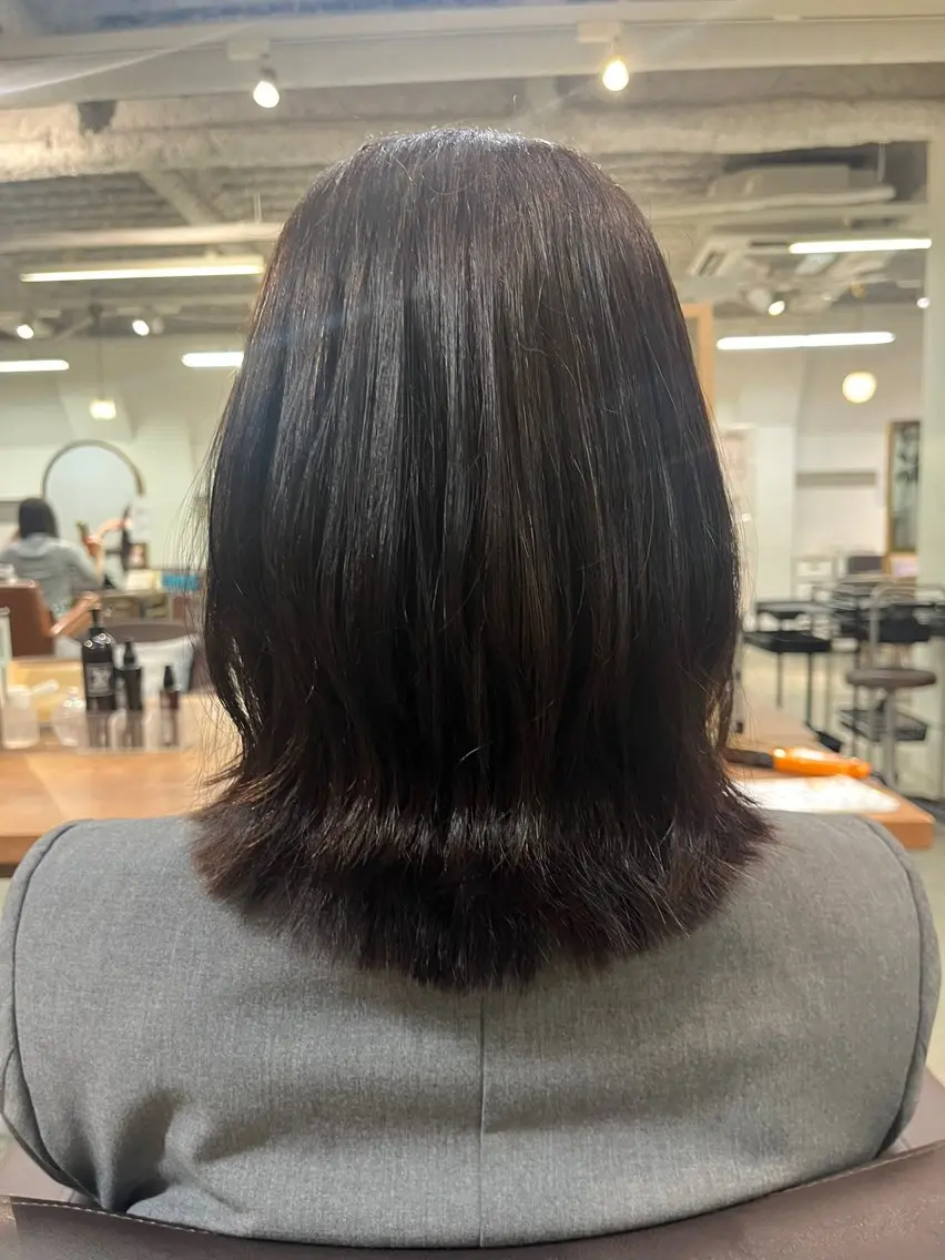 ミディアム 辻村 はなのヘアスタイル