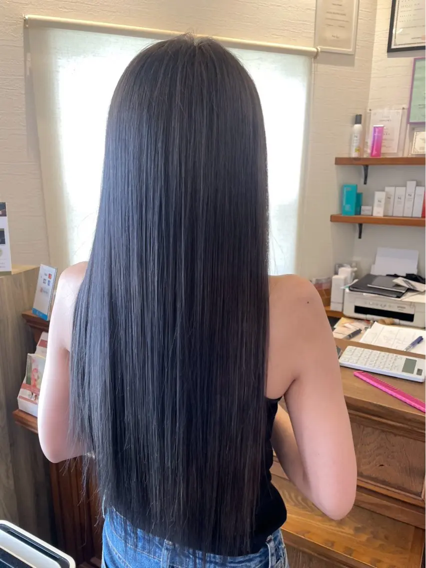 ロング カラー 森川 侑磨のヘアスタイル