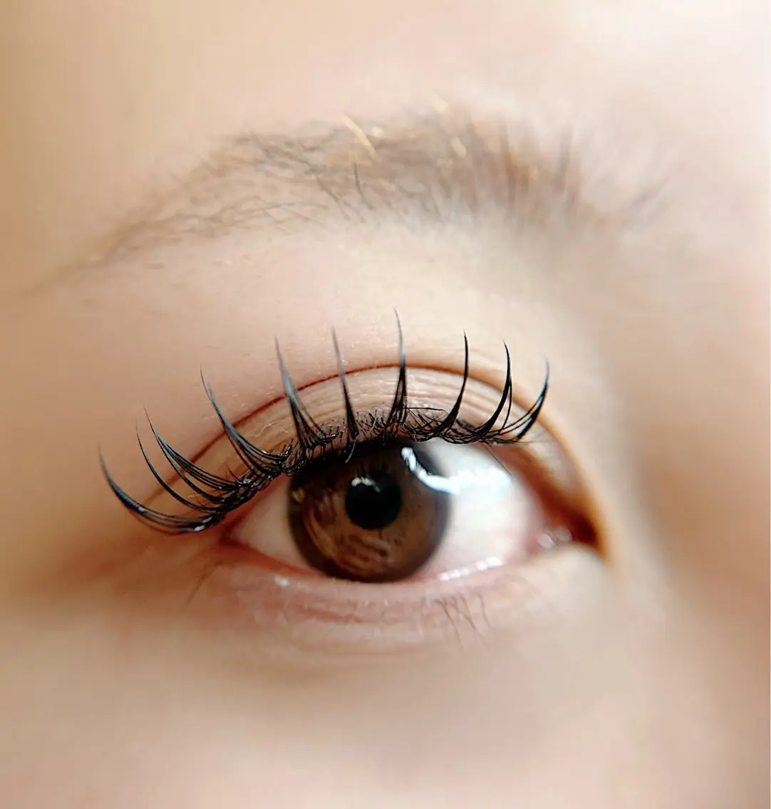マツエク・マツパ 束感まつ毛 フラットラッシュ Citrine eyelash ✿のマツエク・マツパデザイン