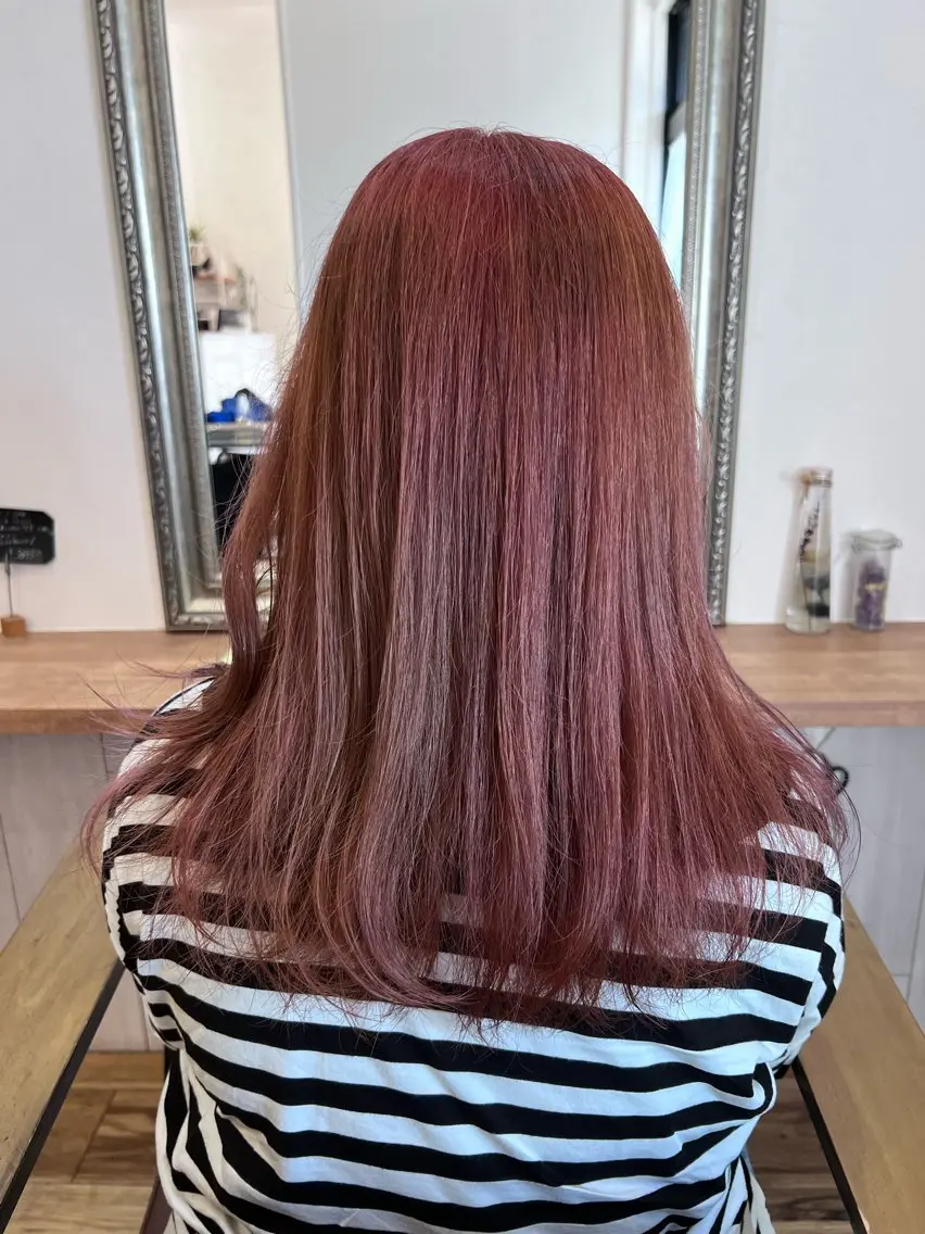 ロング カラー 🐰ハイトーンカラー 畠山 渡🐰のヘアスタイル