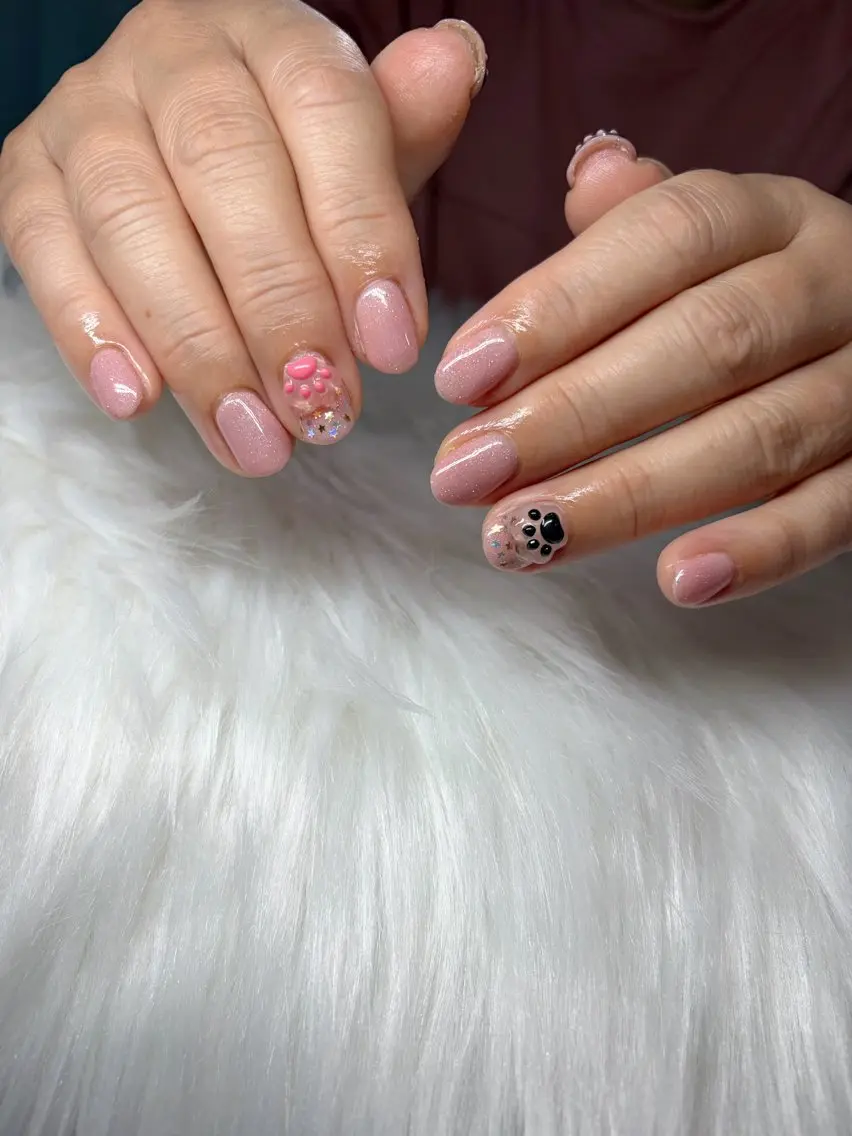 ネイル シンプルネイル マンダリンボーテ あやか🍒💓のネイルデザイン