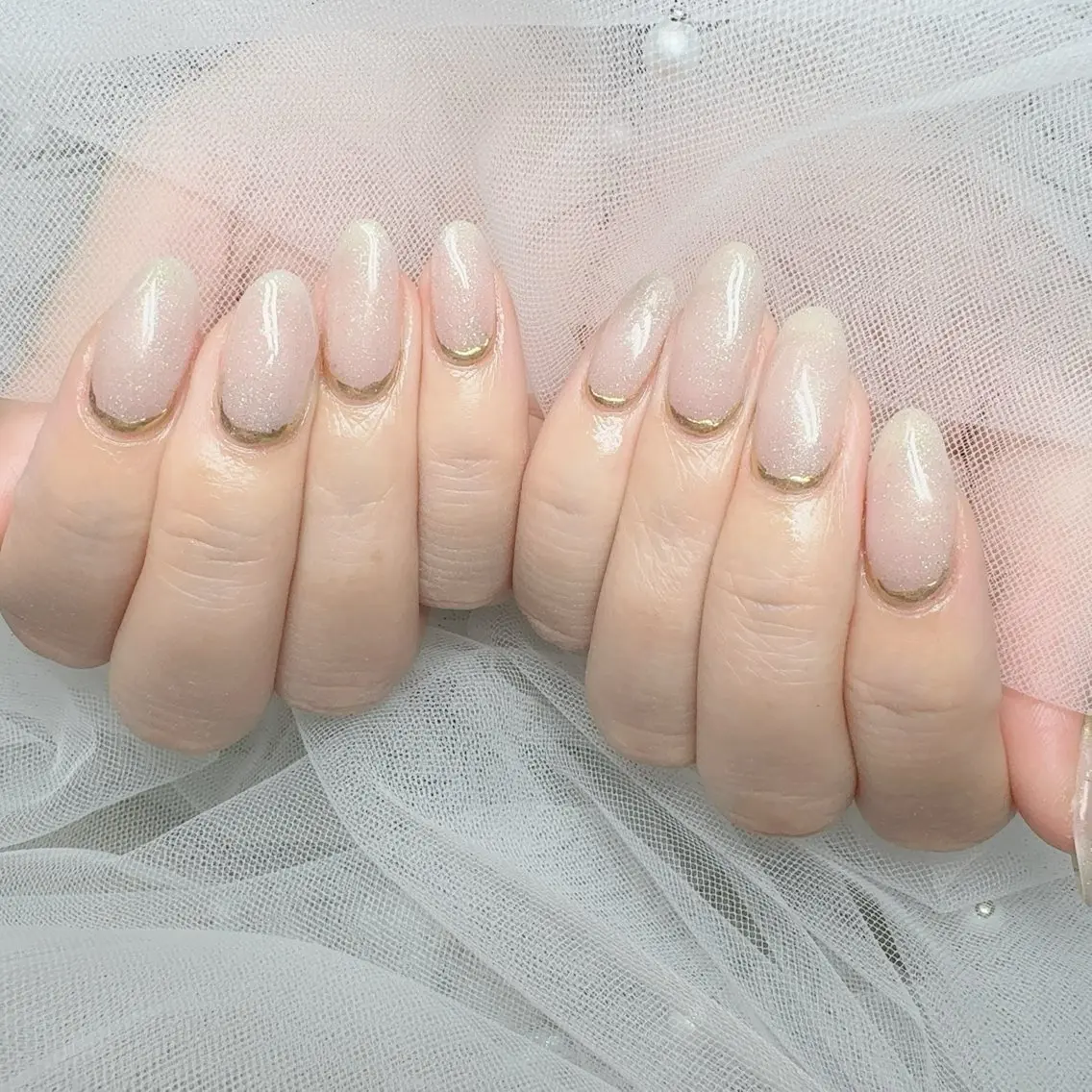 ネイル 長さ出し ジェルネイル 韓国ネイル ニュアンスネイル オフィスネイル ハンドネイル NailSpace 猫のいるネイルサロンのネイルデザイン