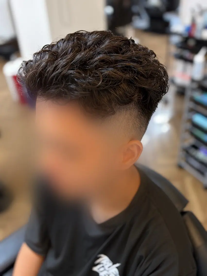 ショート メンズ メンズパーマ カット パーマ 中村 立のヘアスタイル