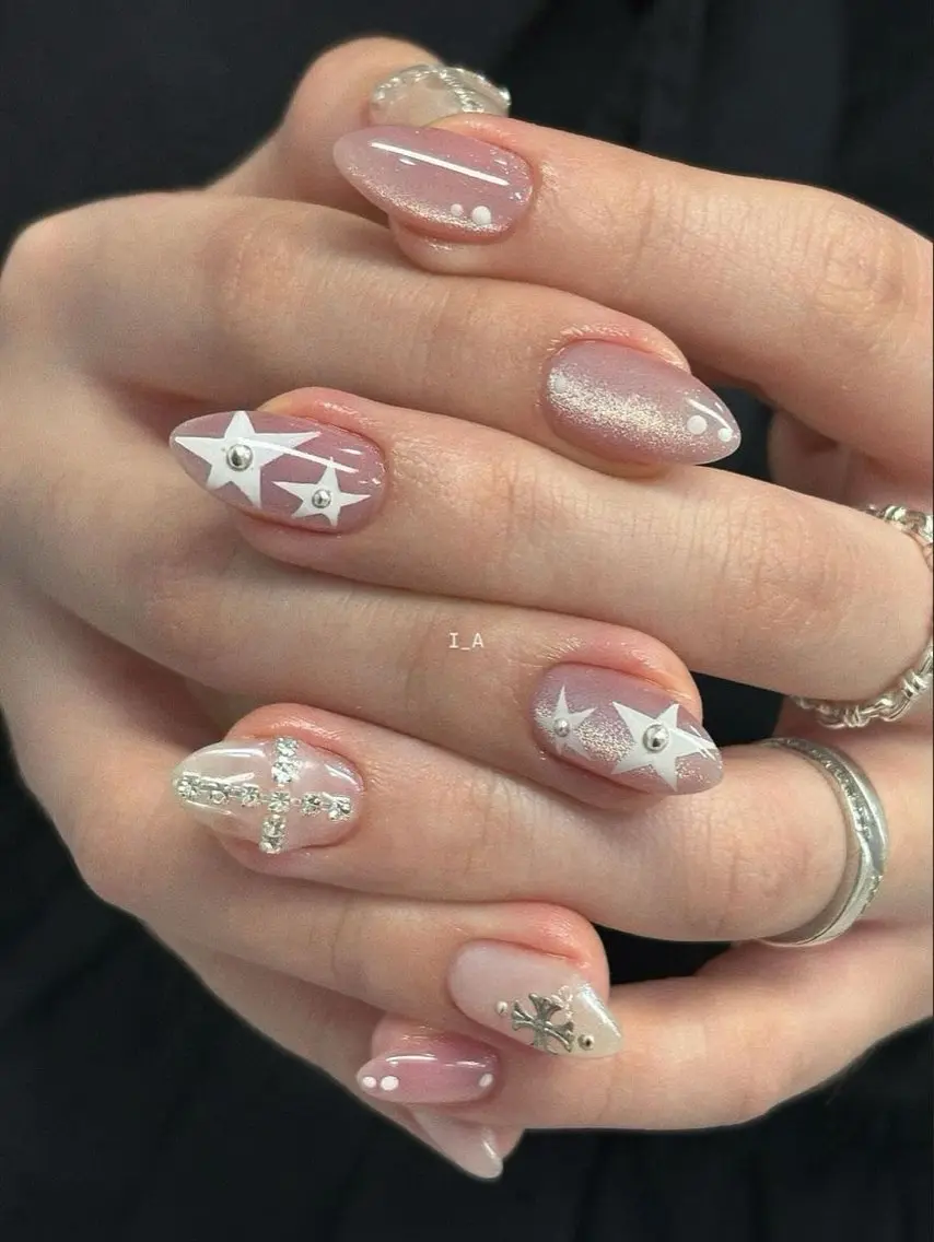 ネイル 韓国ネイル 持ち込み ニュアンスネイル ネイルチップ 冬ネイル ハンドネイル Doraemi ANA.CHUOのネイルデザイン