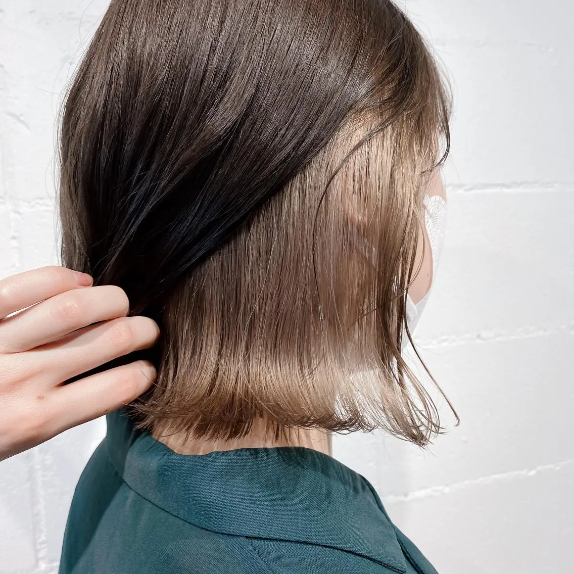 ミディアム カラー ショート・ウルフ✂︎ 安住有咲子のヘアスタイル