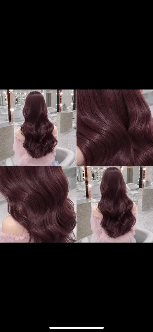 ロング カラー ヘアカラー トリートメント 韓国ヘア/ 愛香🎀🪽のヘアスタイル