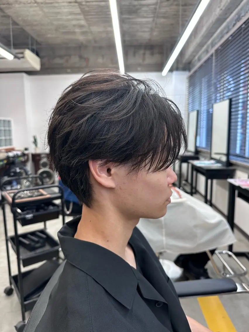 ショート メンズ カット Delight 松田響輝のヘアスタイル
