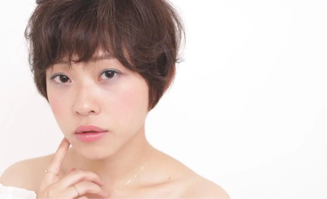 ショート カラー パーマ 【天満1艶髪】潤艶/ 髪質改善🌹釣本竜哉のヘアスタイル