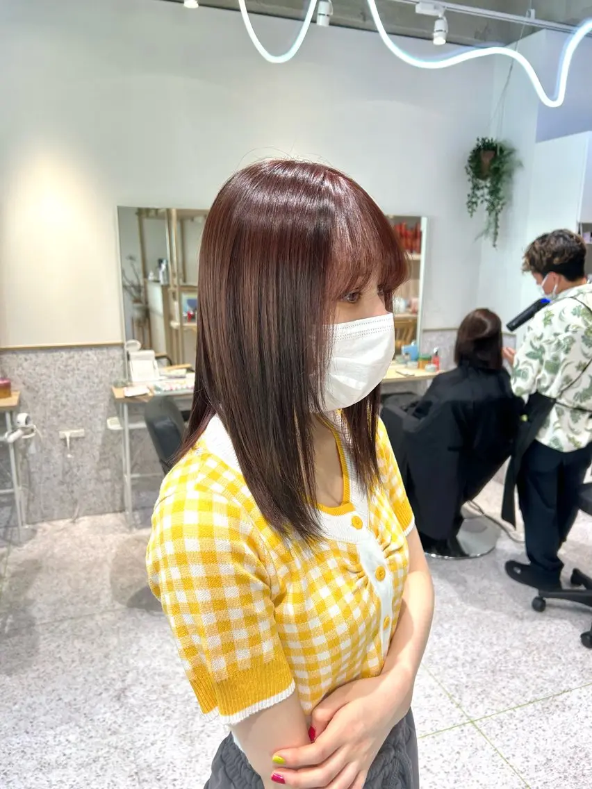 カラー ♡透明感カラー★ ネイル/しの♡のヘアスタイル