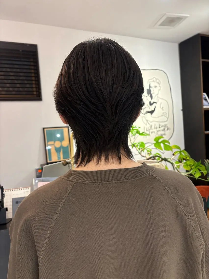 ショート 西野 優夏のヘアスタイル