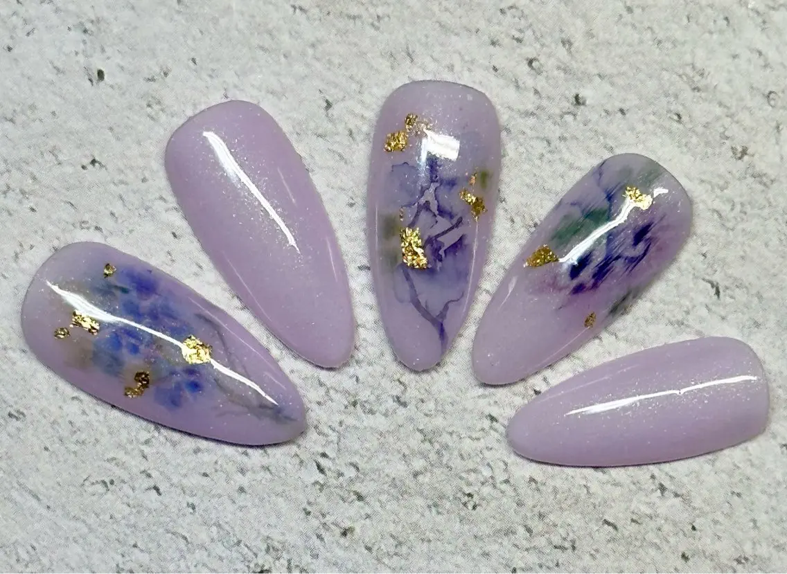 ネイル キラキラネイル マグネットネイル ニュアンスネイル ワンカラーネイル Mai’s nailのネイルデザイン