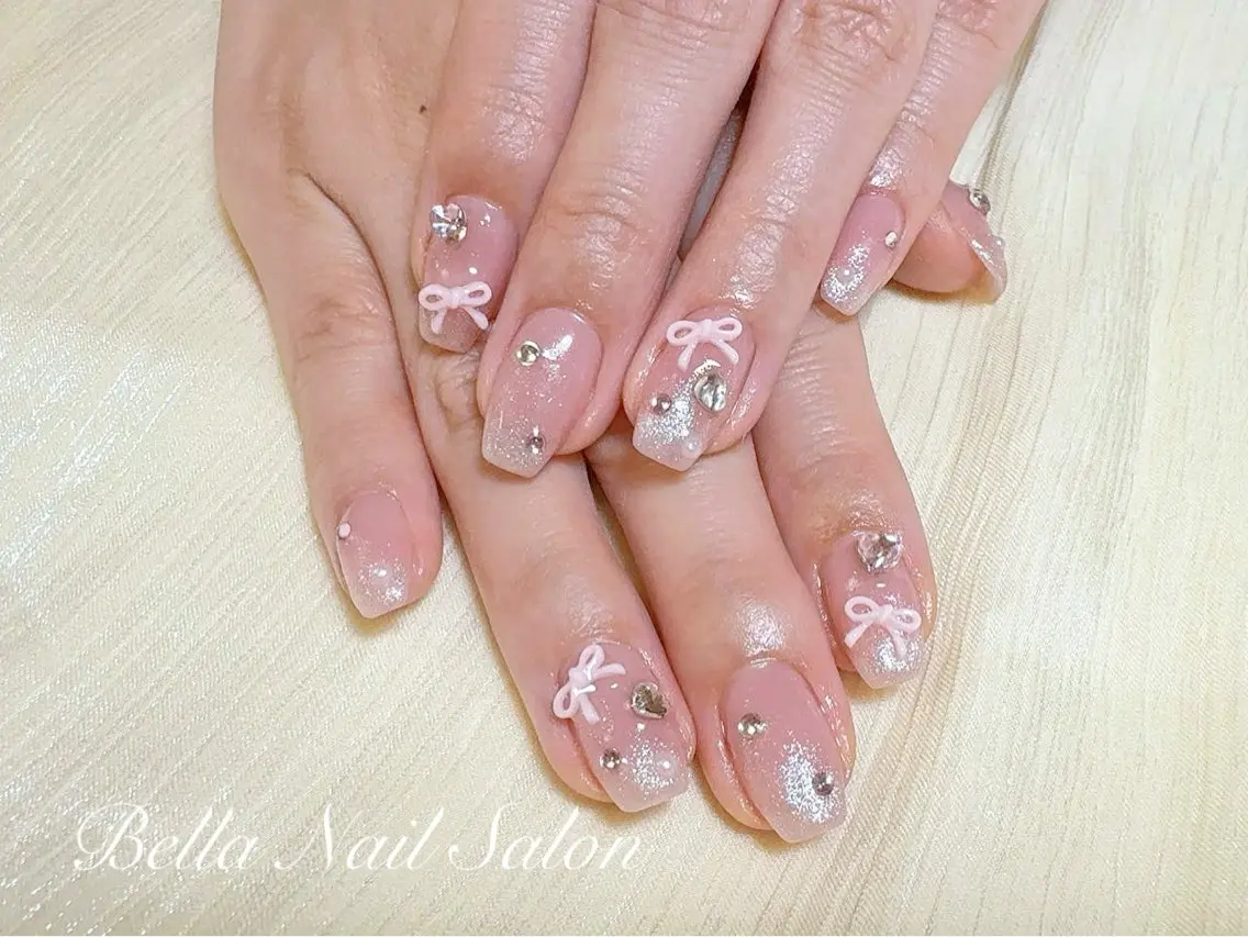 ネイル ハンドネイル Bella Nail Salonパラジェルのネイルデザイン