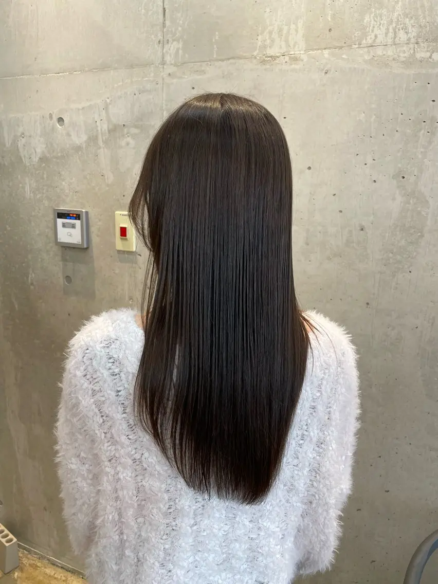 カット＋シルクコスメ縮毛矯正の写真