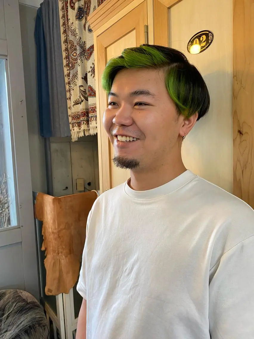 ★【Men'sインナーカラー】+カット13,420→8,800の写真