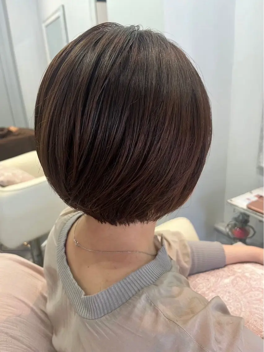 ショート 髪質改善🎀 本美冴のヘアスタイル