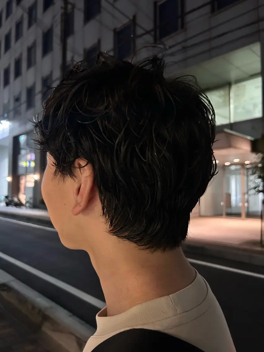 パーマ メンズ デザインパーマ/ カット/nanaのヘアスタイル