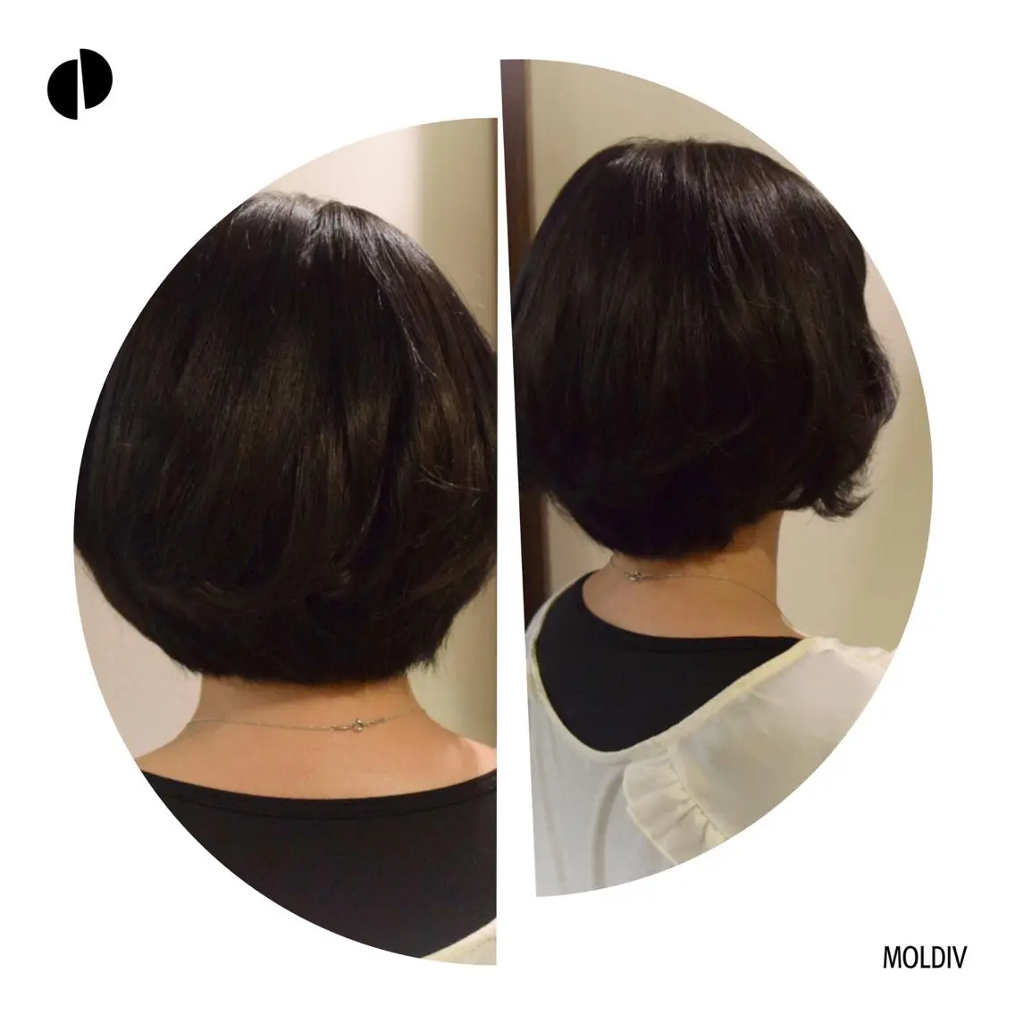 ショート カラー アッシュ ブリーチ ダークアッシュ ✨縮毛矯正✨髪質改善 ナカシマ ユミのヘアスタイル