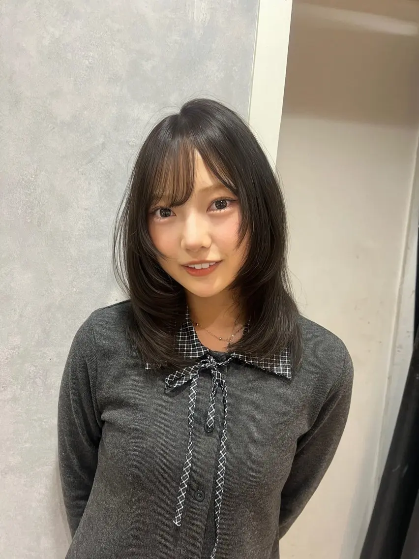 ✨️3回までご利用可能◎✨️全体ワンカラー#艶カラー#透明感カラーの写真