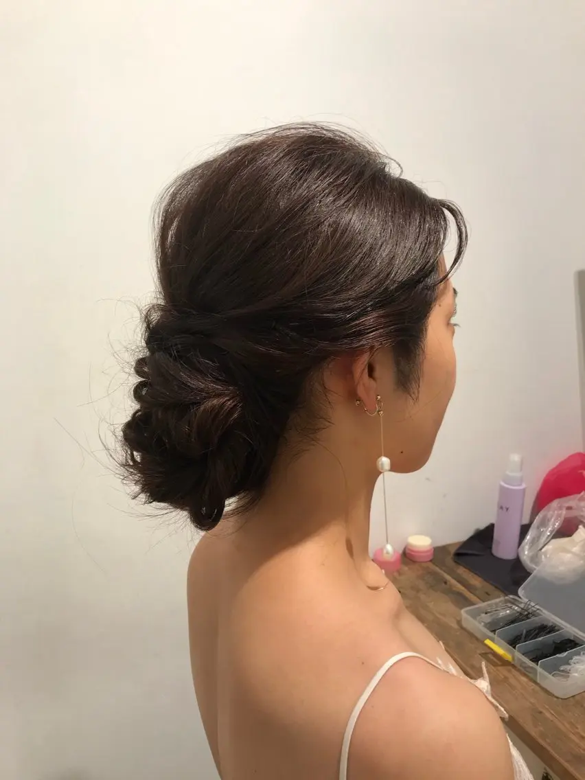 ヘアアレンジ 滝島 真帆のヘアスタイル
