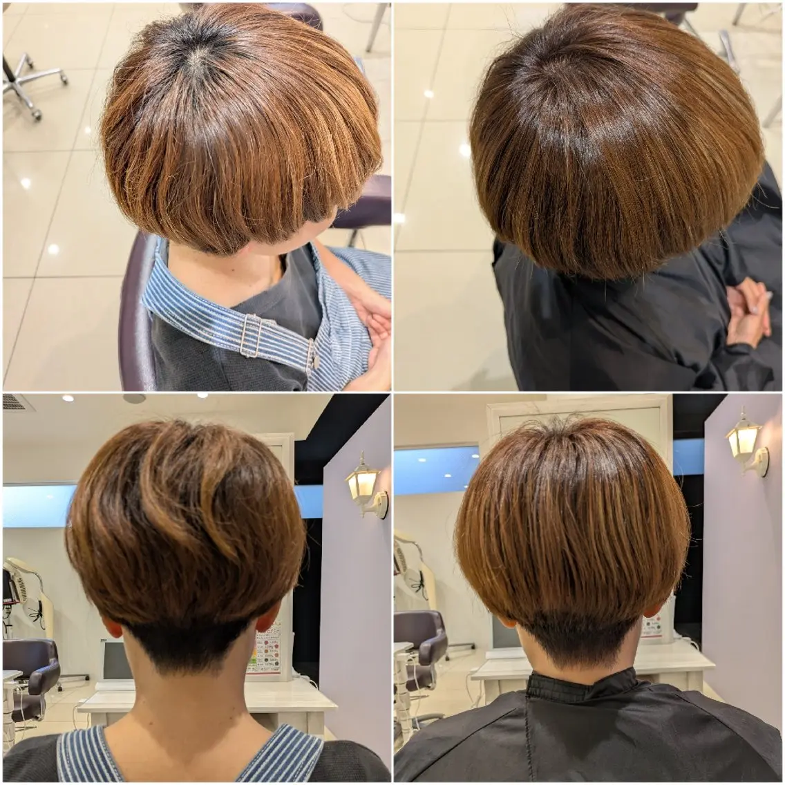 カラー aoi sのヘアスタイル