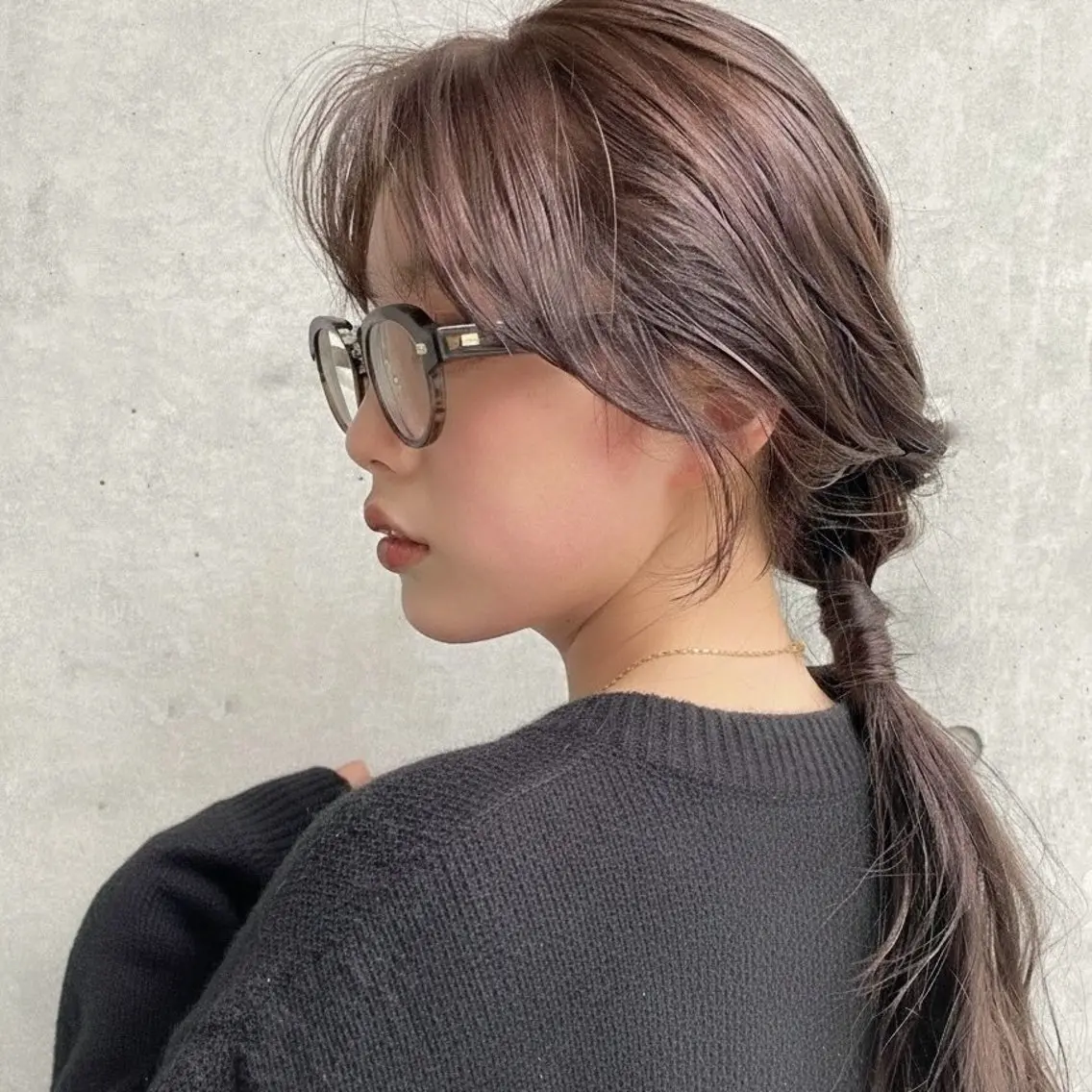 【★顔周りを可愛く★】前髪顔周りカット＋カラー¥9800→¥6860の写真