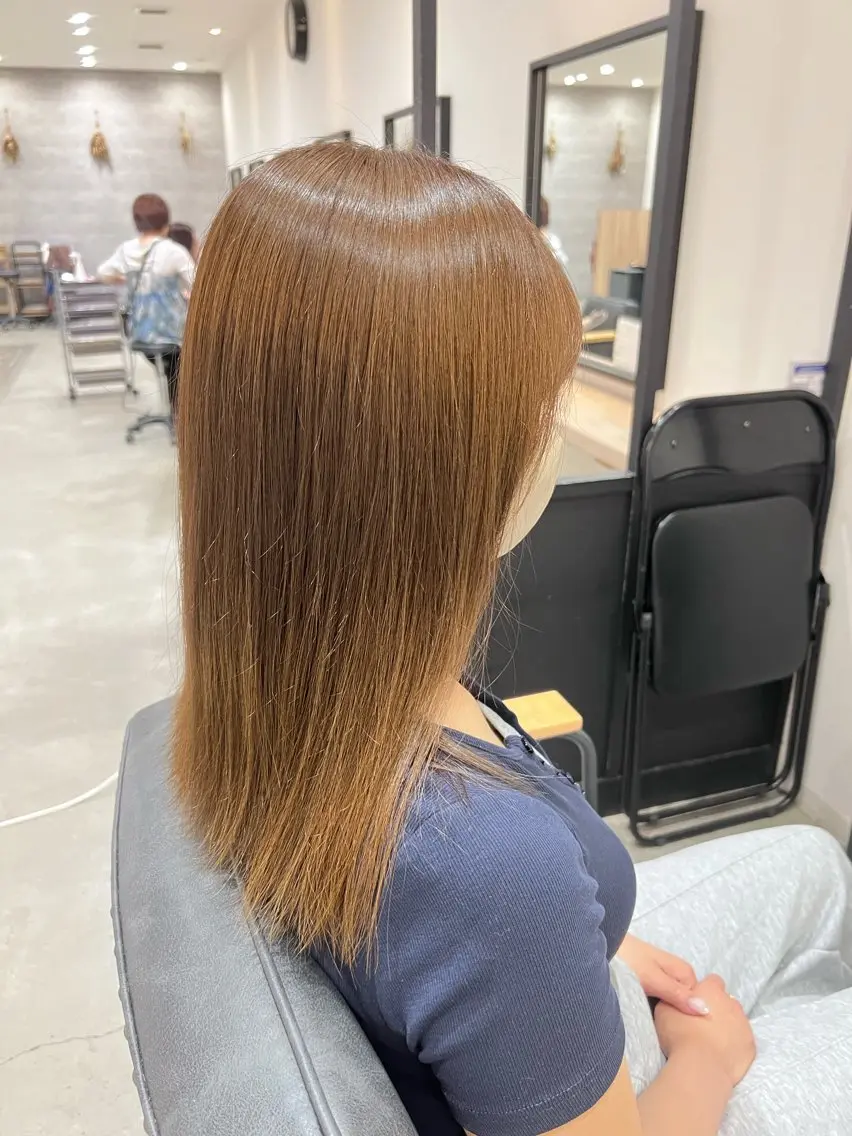カラー ヘアカラー 松崎 璃城のヘアスタイル