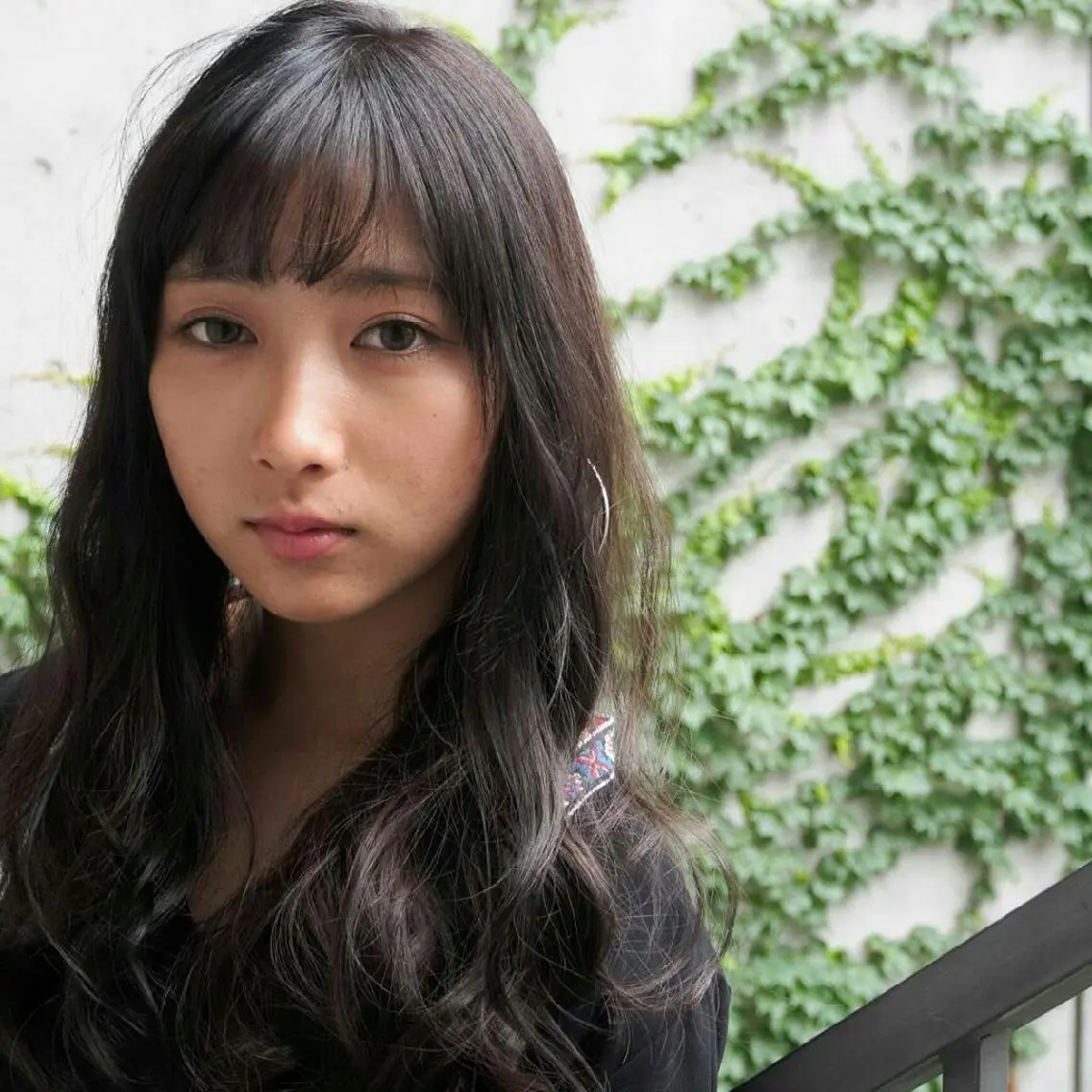 ロング カラー ダークグレー ダークグレージュ グレージュ 髪質改善/レイヤー ストウシンゴのヘアスタイル
