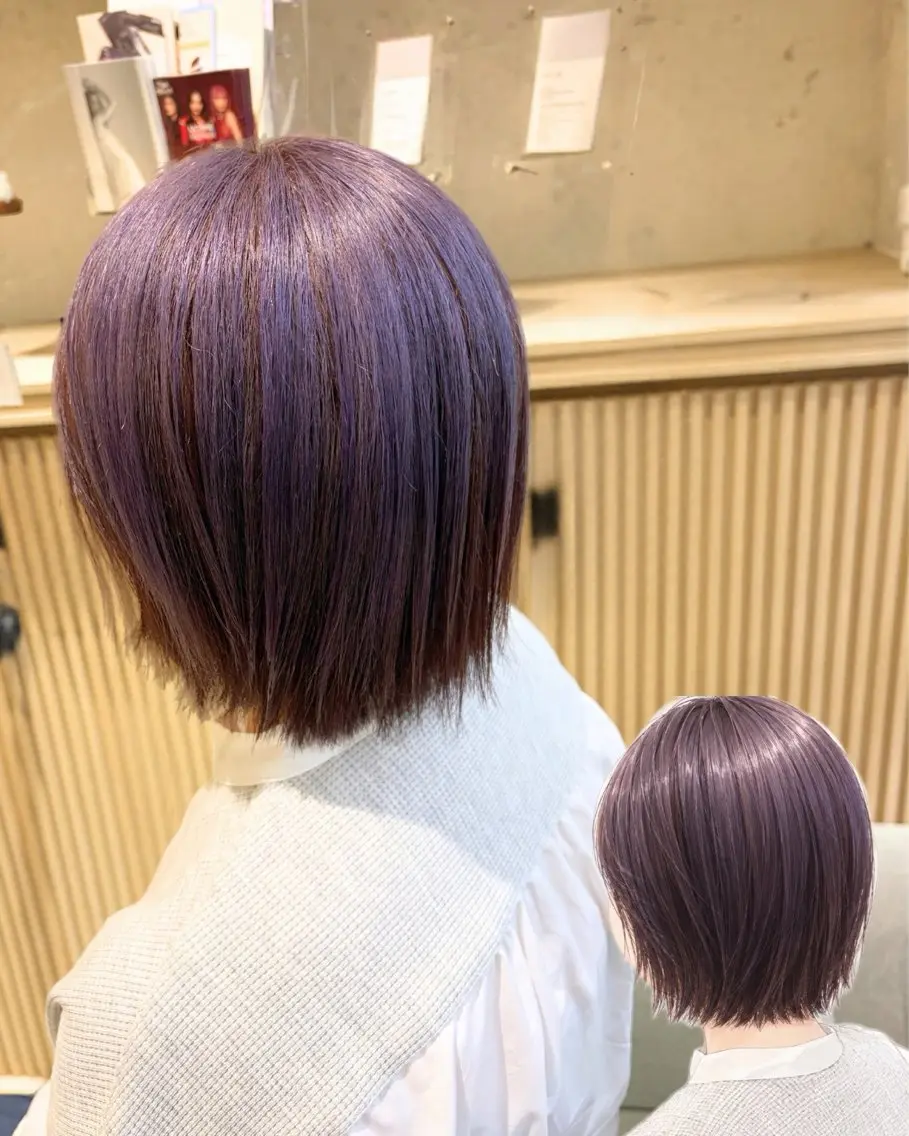 ミディアム 髪質改善カラー🤎 senooのヘアスタイル