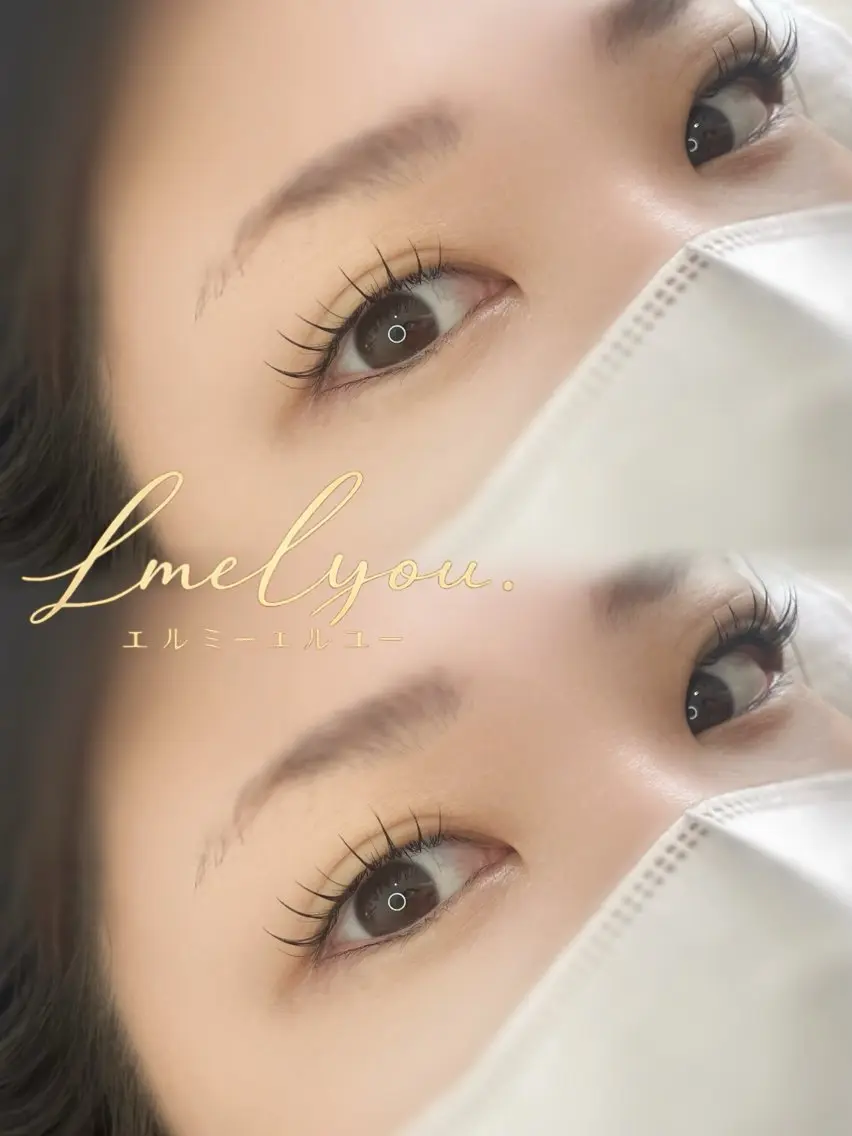 マツエク・マツパ フラットラッシュ Lme Lyou. NATSUKIのマツエク・マツパデザイン