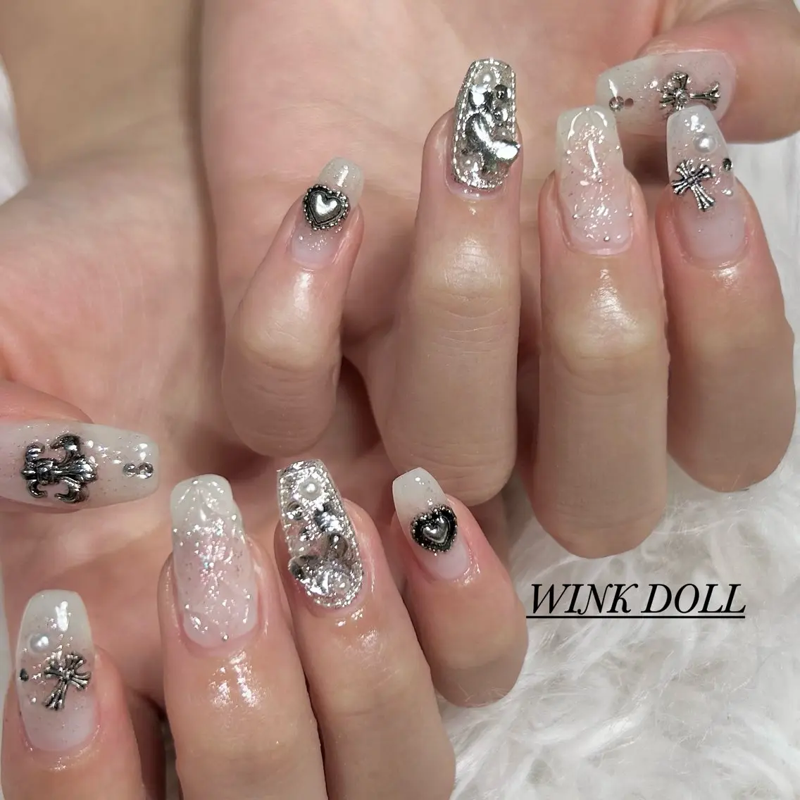 ネイル ハンドネイル WINK DOLL 🌹MIRAIのネイルデザイン