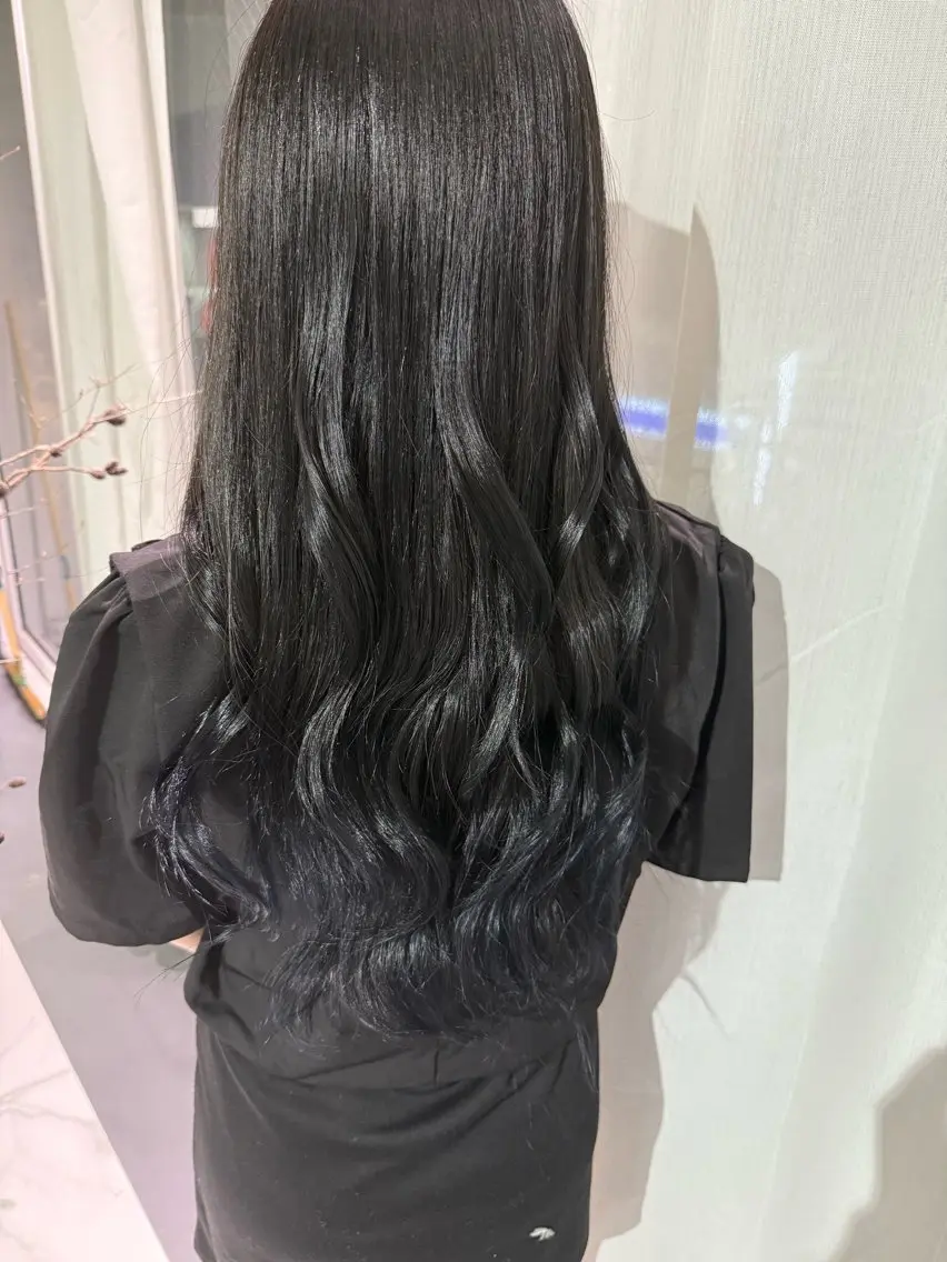 ロング 八村 一花のヘアスタイル