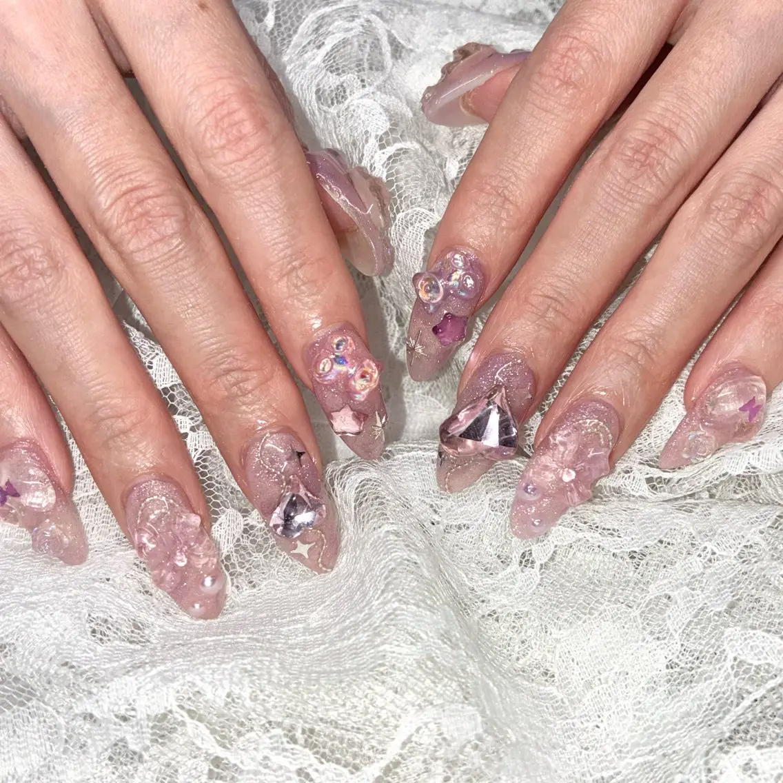 ネイル ハンドネイル Nail ヌシん家 AKANEのネイルデザイン