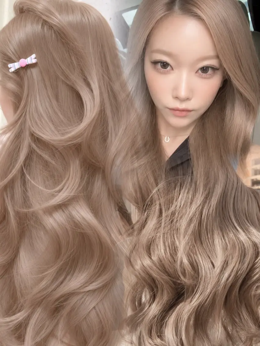 ロング カラー ヘアアレンジ ヘアカラー トリートメント 透明感カラー🎀艶髪 Anju/渋谷🎀のヘアスタイル