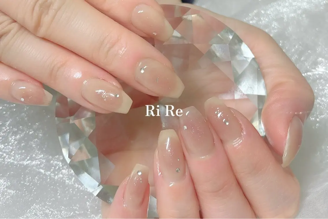 ネイル チークネイル Nailsalon RiRe♡Reikaのネイルデザイン