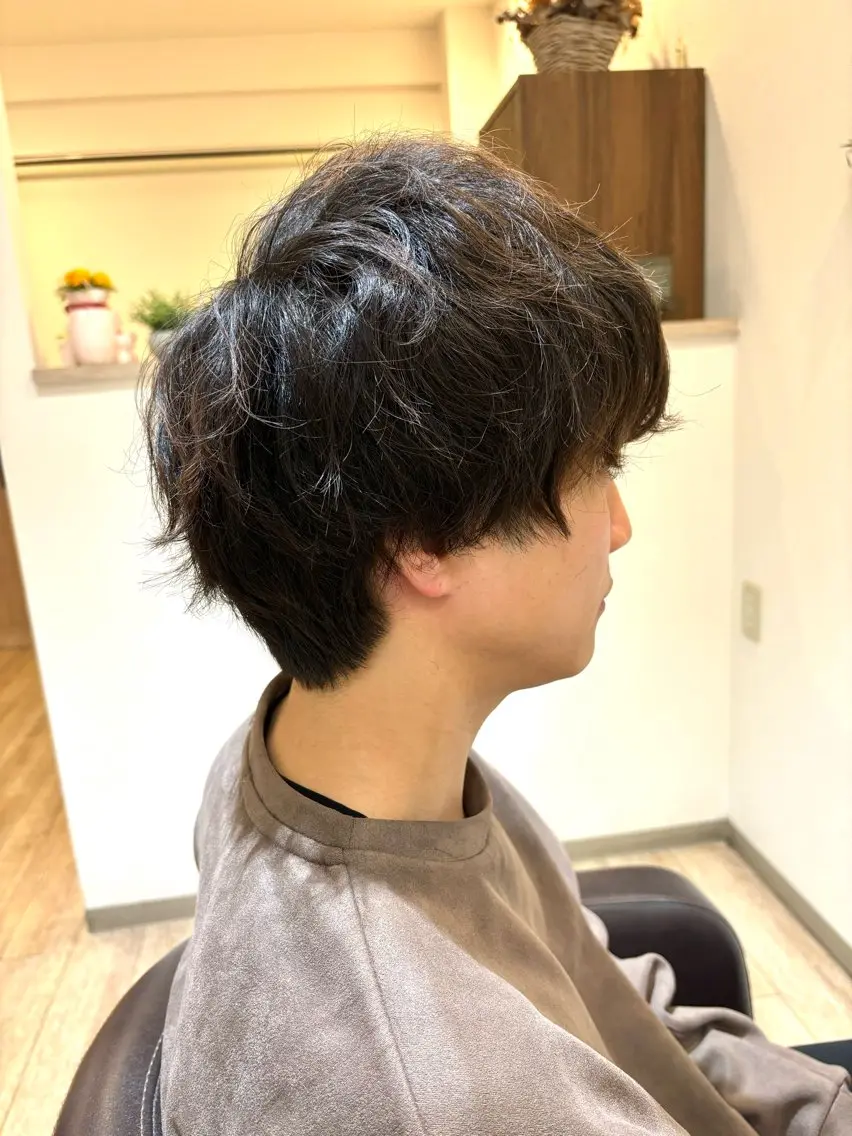 「メンズ限定」カット+パーマの写真