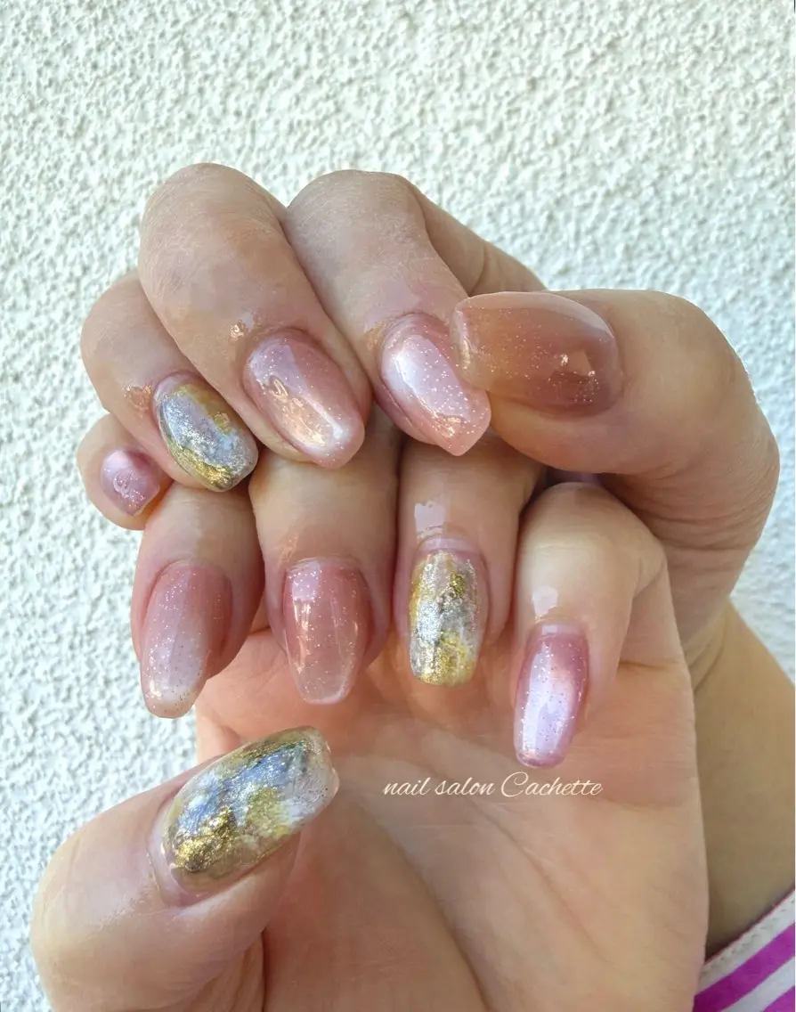ネイル ハンドネイル ✧Cachette✧ YUKARIのネイルデザイン