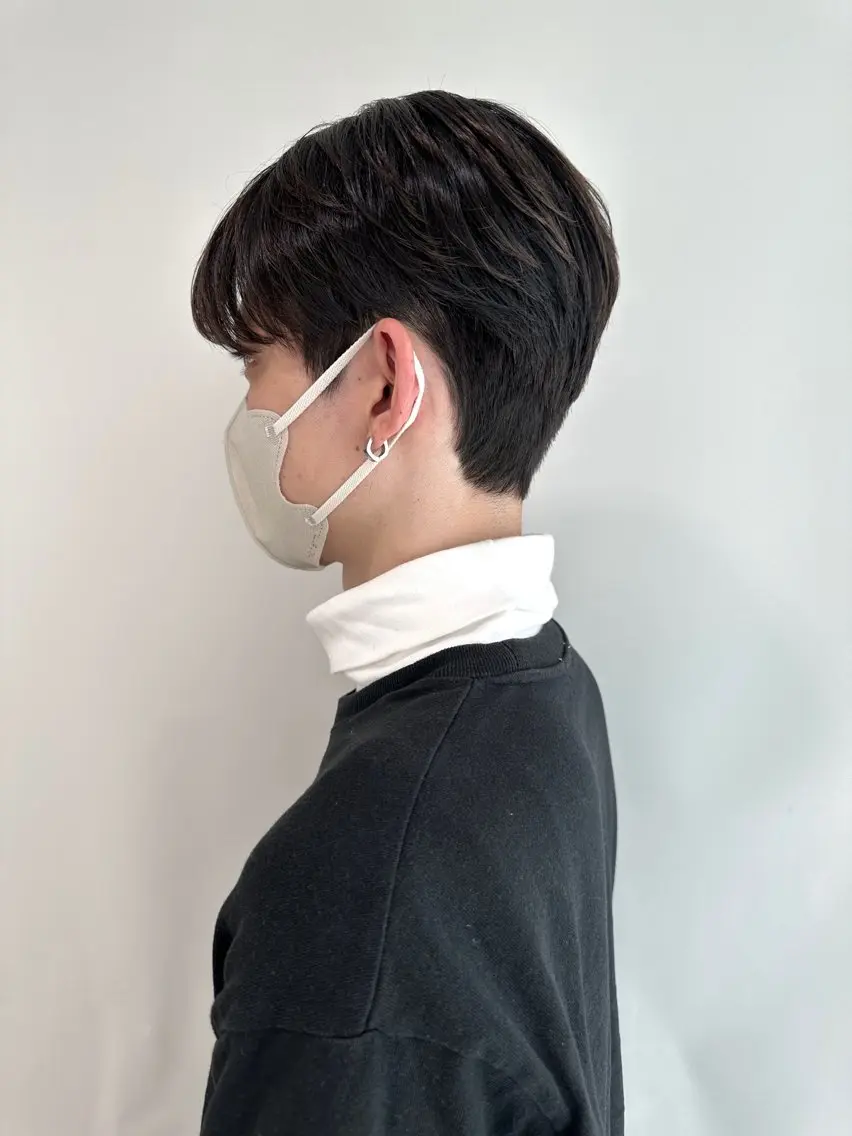 【🇰🇷メンズカット人気No. 1✨️】カット➕韓国風カルマパーマ➕襟足ダウンパーマ➕髪質改善トリートメント付きの写真