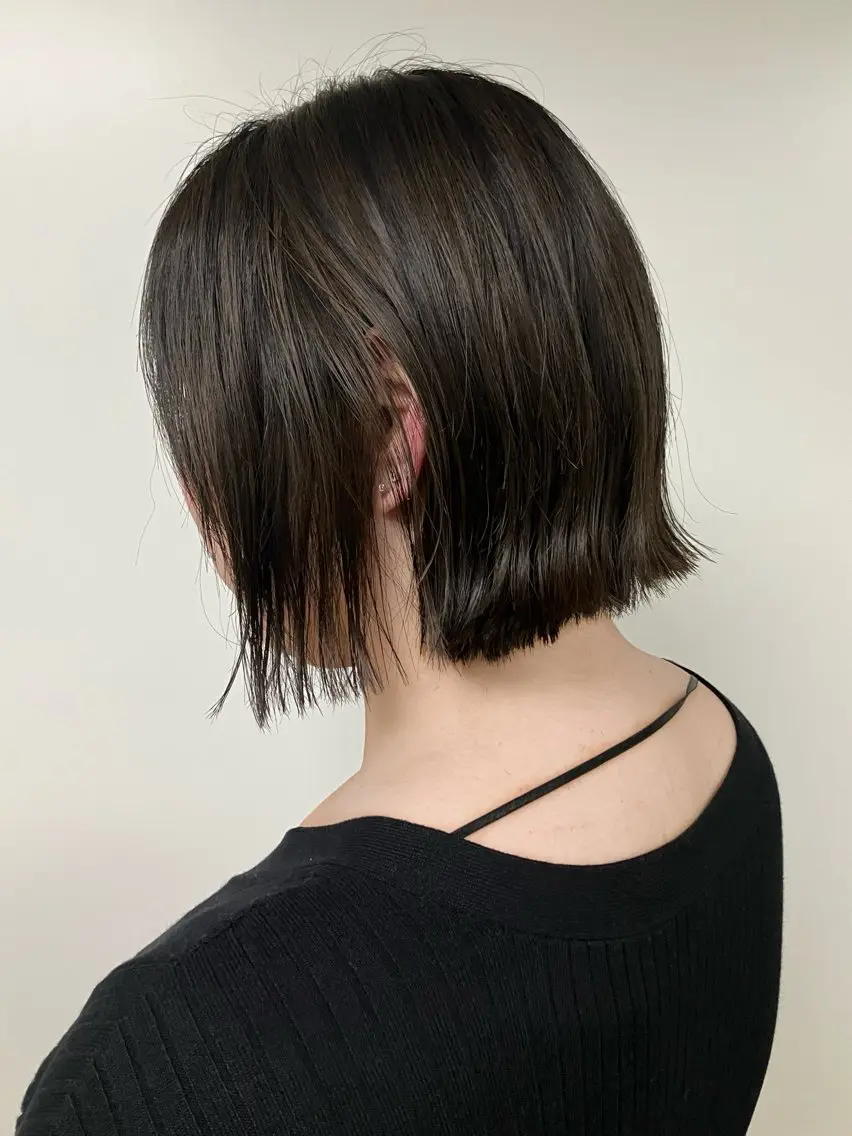 ショート ショートボブ ボブ レイヤーカット 似合わせカット ショートヘア fumika推しカラ ー/デザインカラーのヘアスタイル