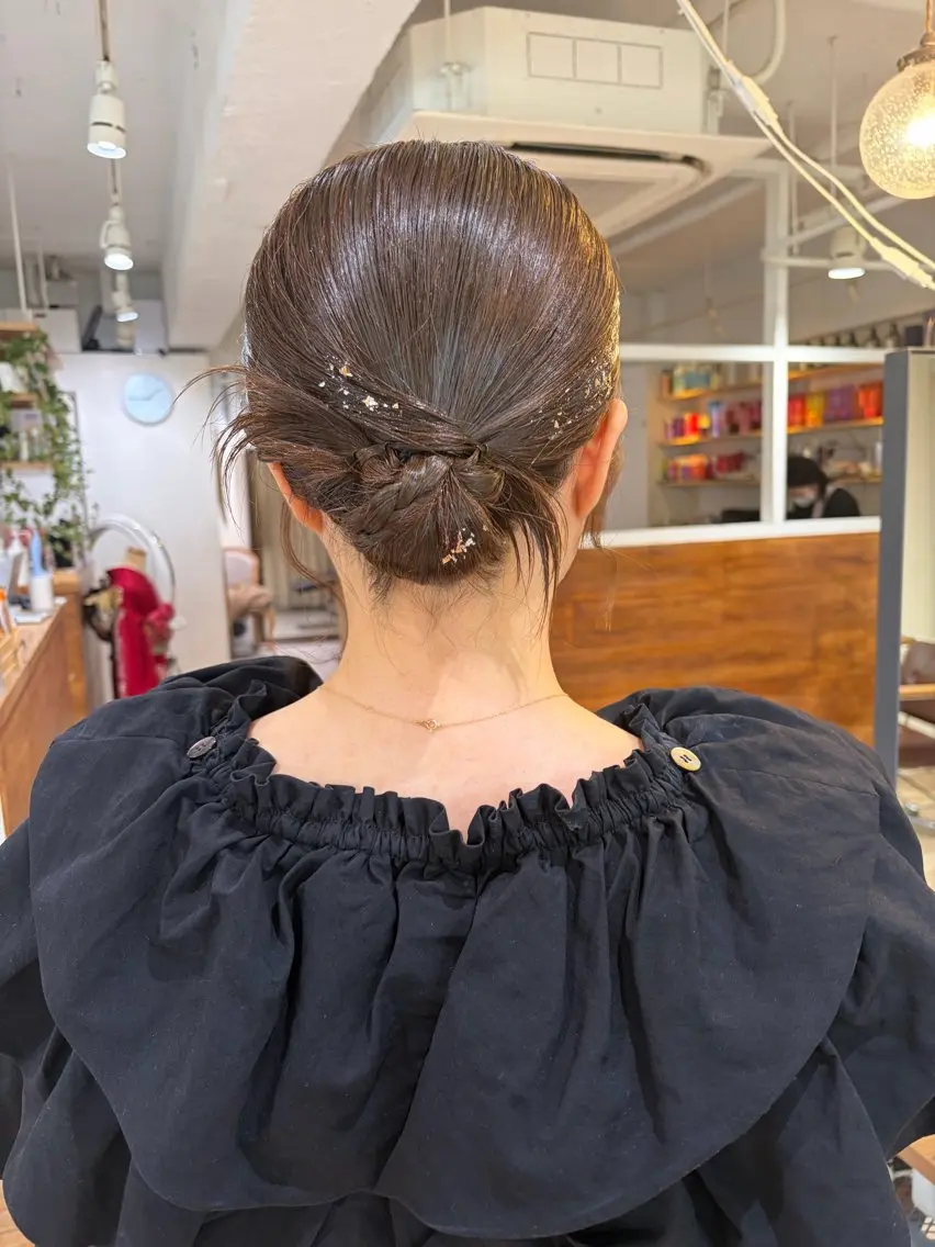 ヘアアレンジ ヘアセット カットパーマ/ レイヤー/ココミ🧚のヘアスタイル