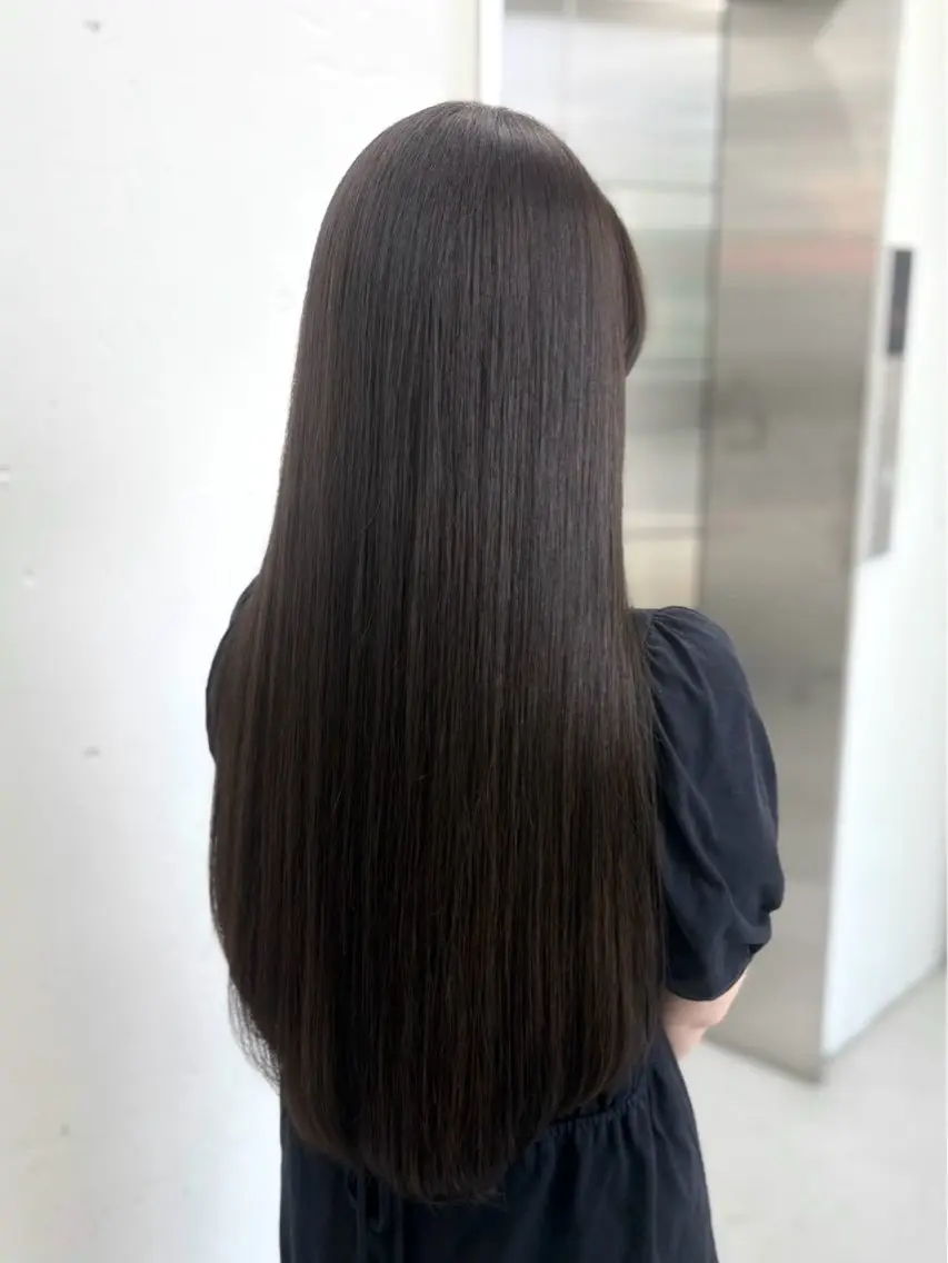 カラー 野内 柚那のヘアスタイル