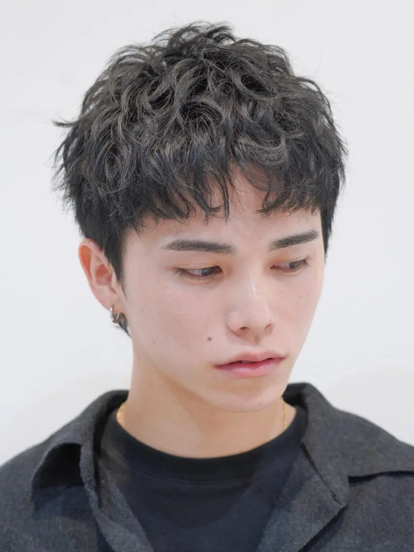 ショート メンズ 深谷 侑亮のヘアスタイル
