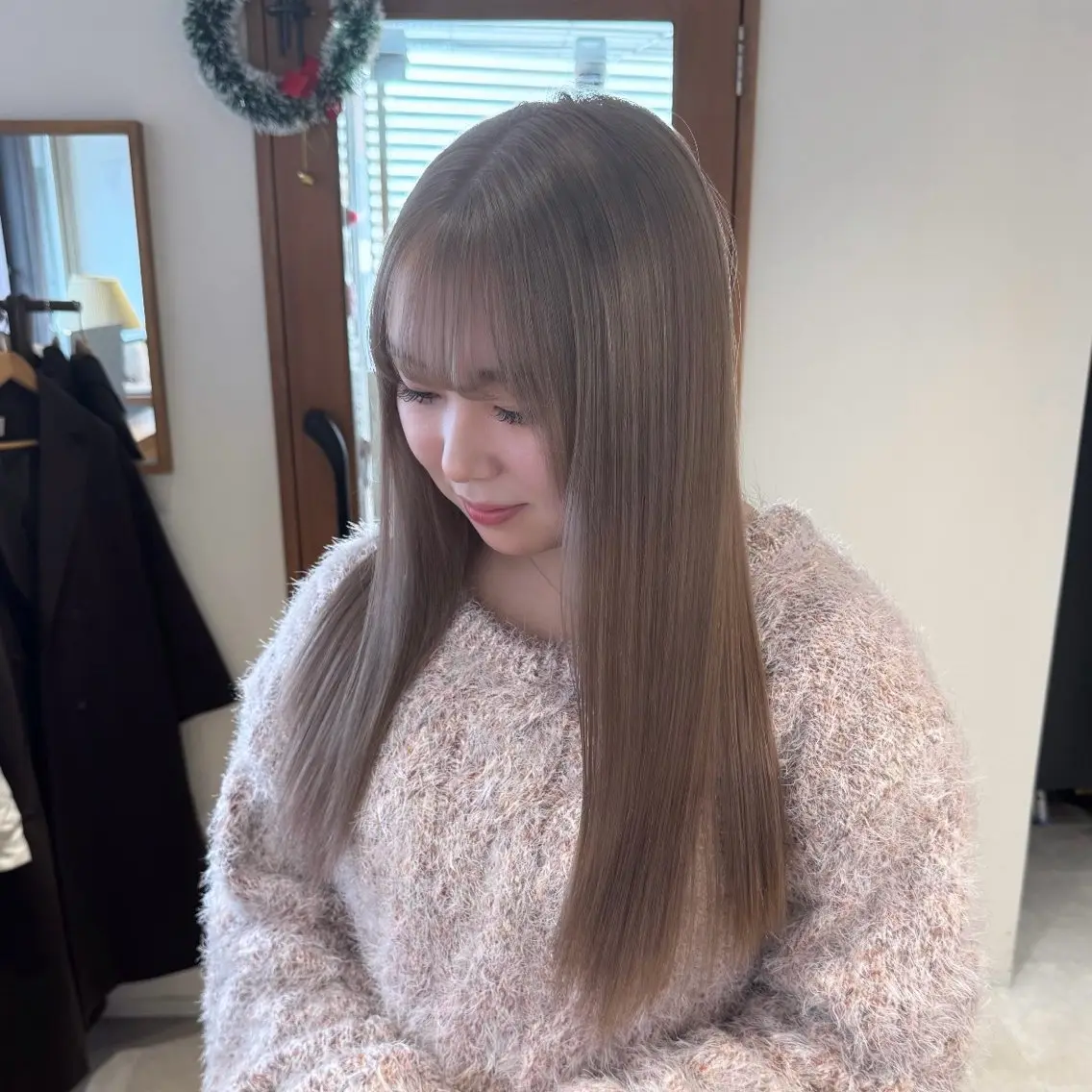 カラー カット ヘアカラー トリートメント 優梨💞 /透明感カラーのヘアスタイル