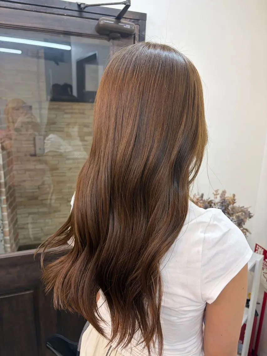 ロング カラー .•♬ ハルナ.•♬のヘアスタイル
