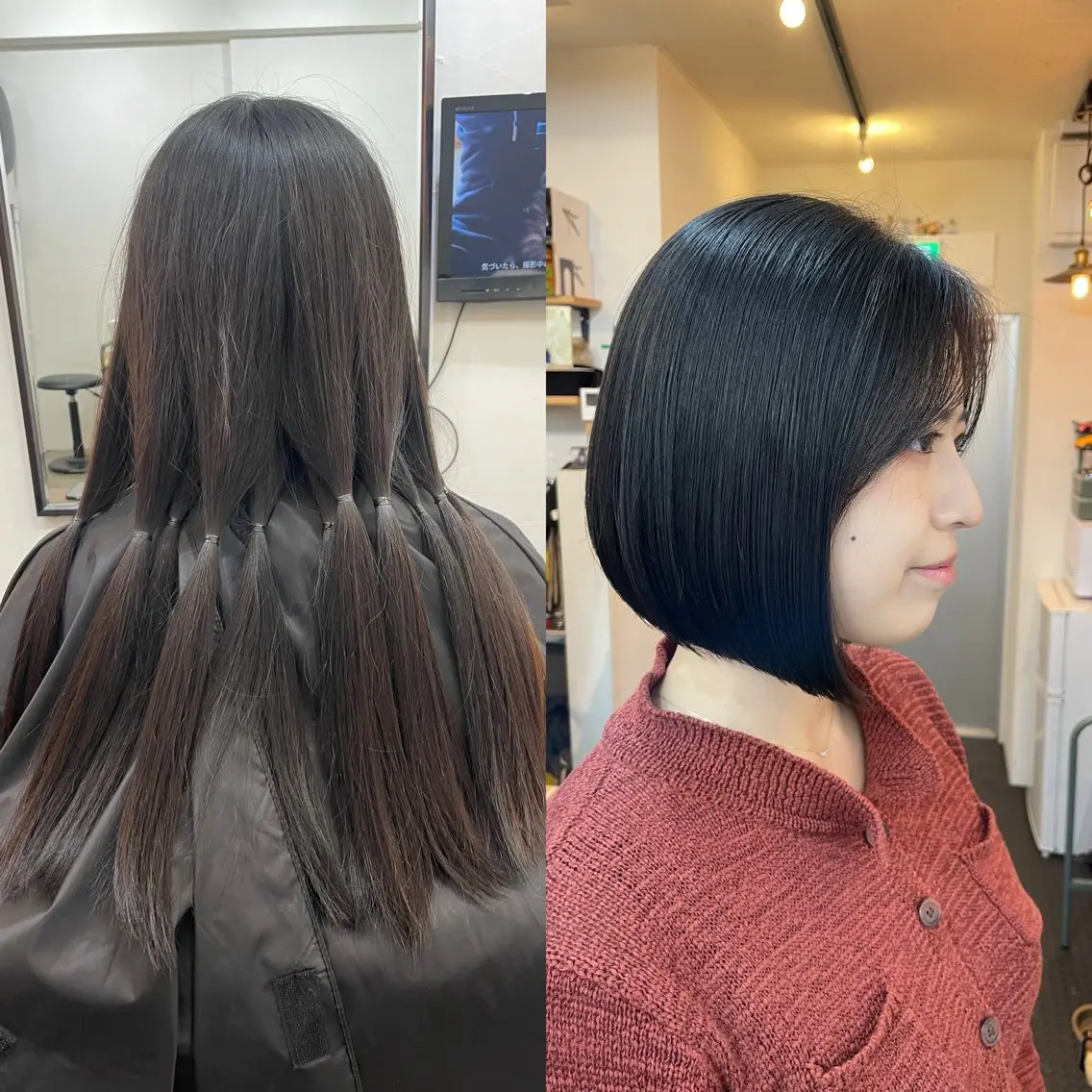 ショート カラー 髪質改善 トリートメント カット ヘアカラー トリートメント 水素トリートメント／ 髪質改善/ナカノメのヘアスタイル